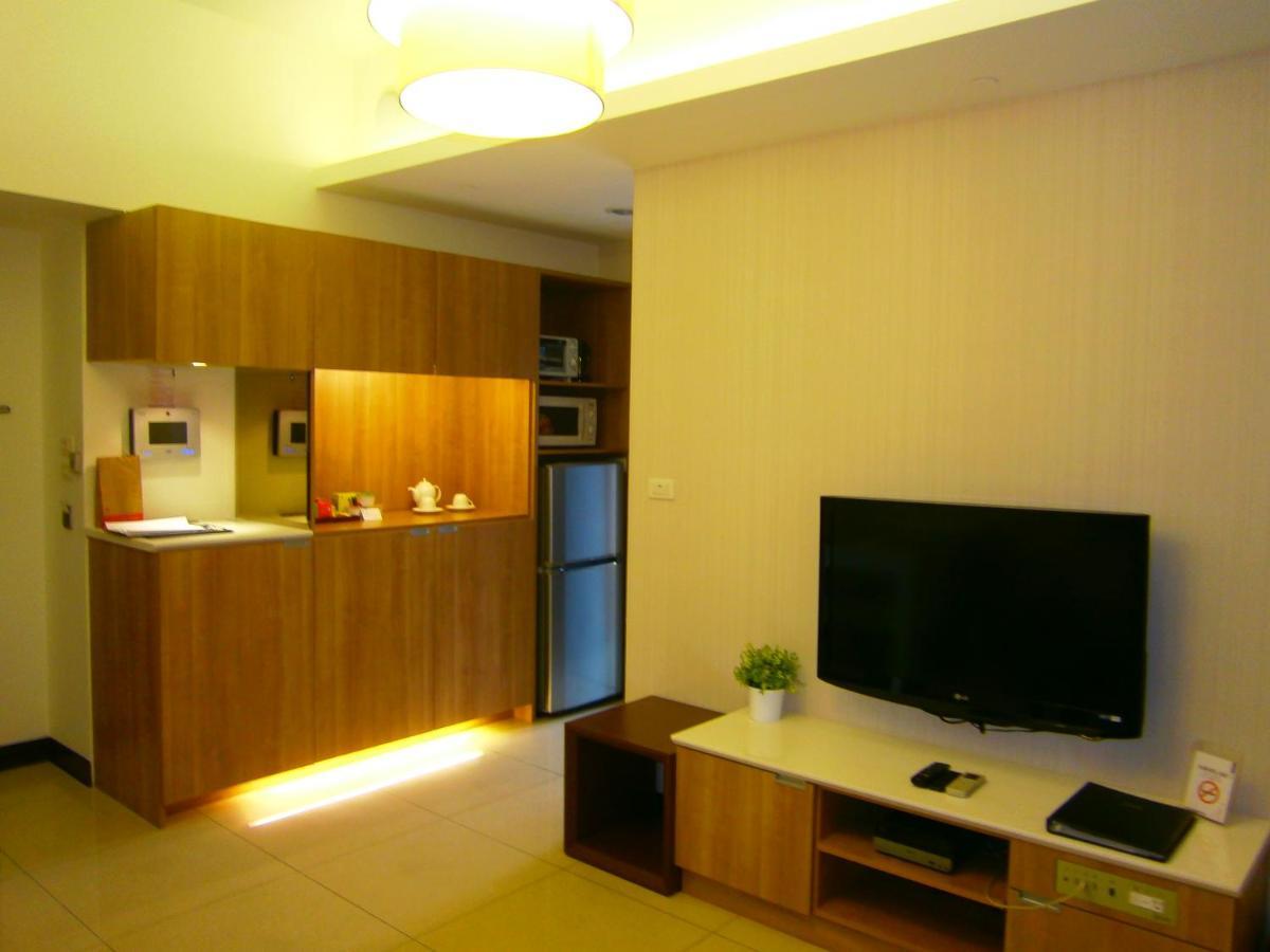 Aj Residence 安捷國際公寓酒店 ไทเป ภายนอก รูปภาพ